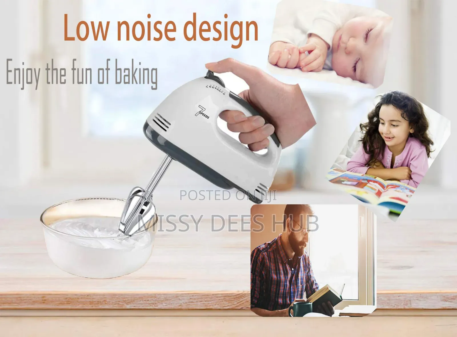 Portable Handheld Mixer