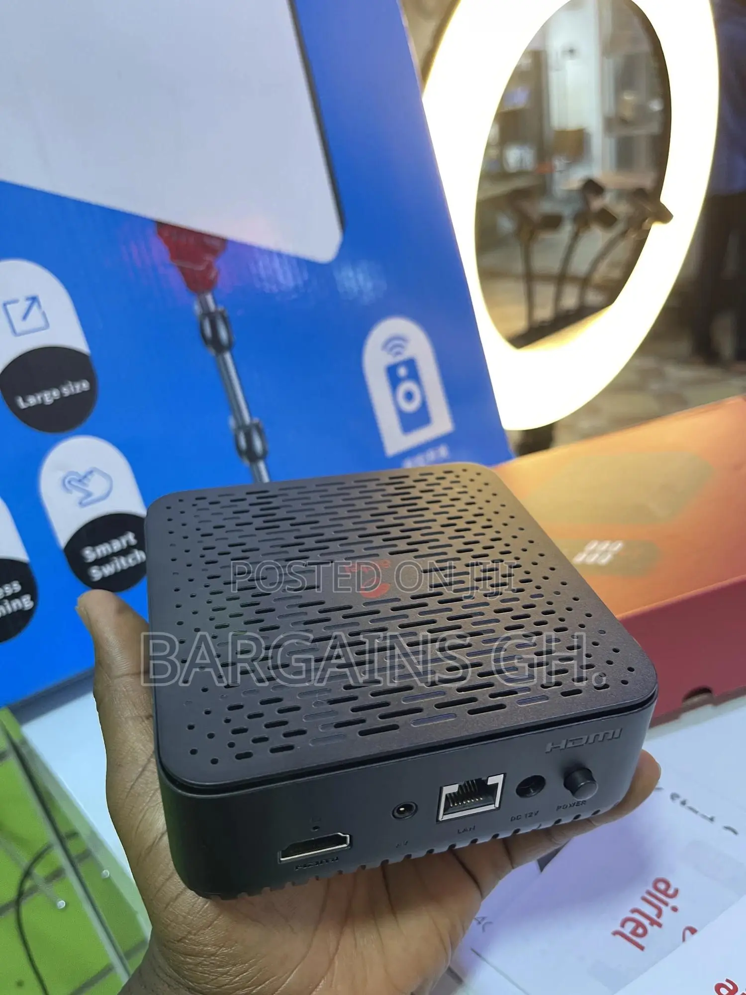 Airtel 4g Universal Router With Android Smart Tv Box (Jailbroken)