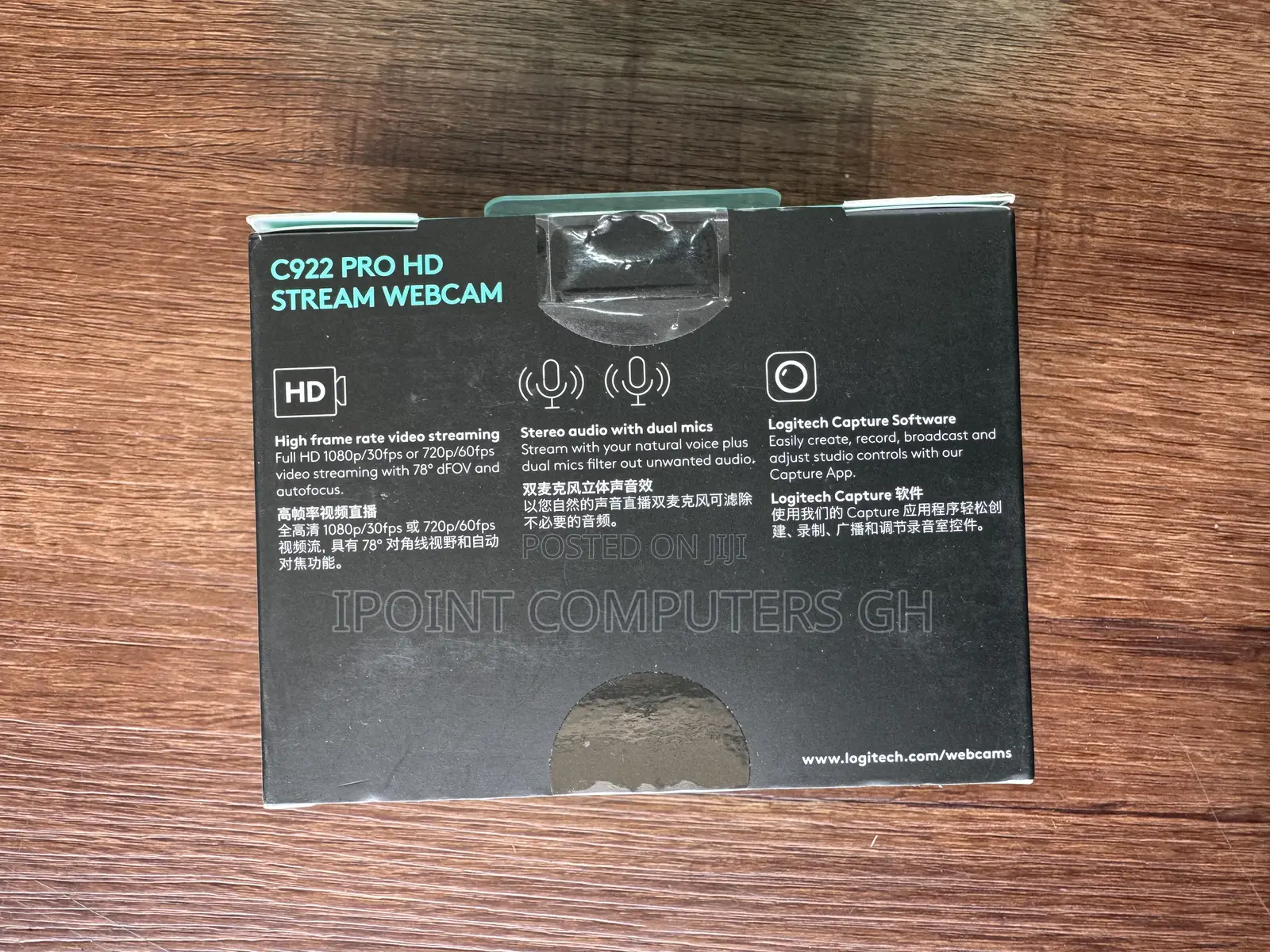 C922 Pro Hd Webcam