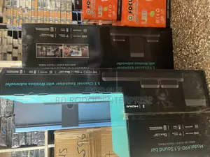 Jvc 5.1 Sound Bar With Wirelsss Subwoofer