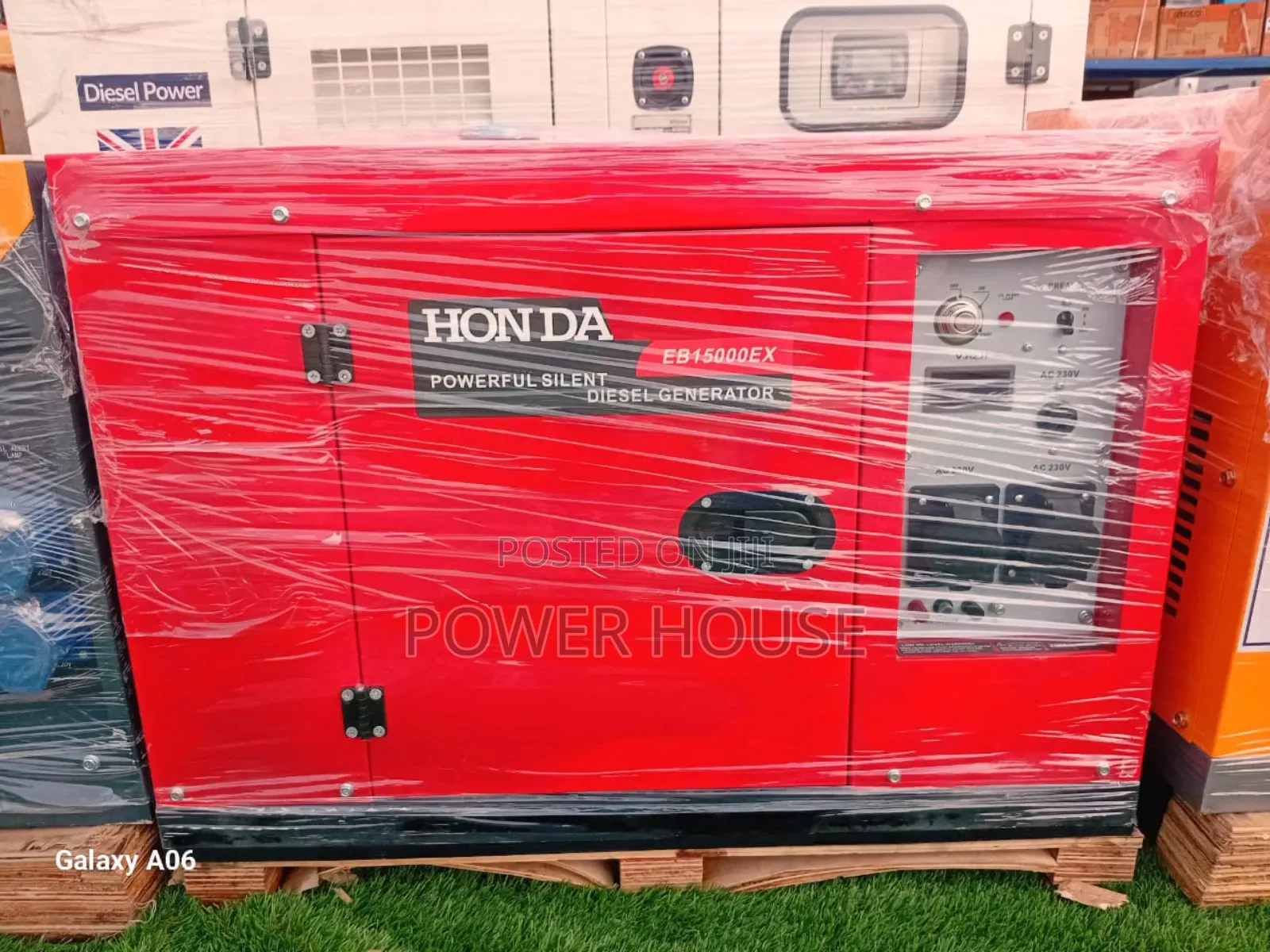 Power Reserve Alpha Honda Diesel Generator 15kva 16500watts
