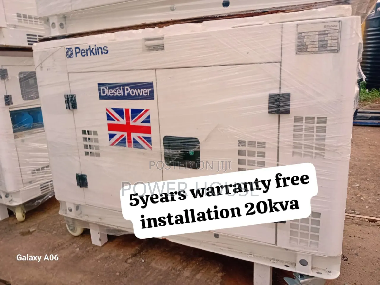 True Pinnacle Power Perkins Diesel Engine Generator 20kva