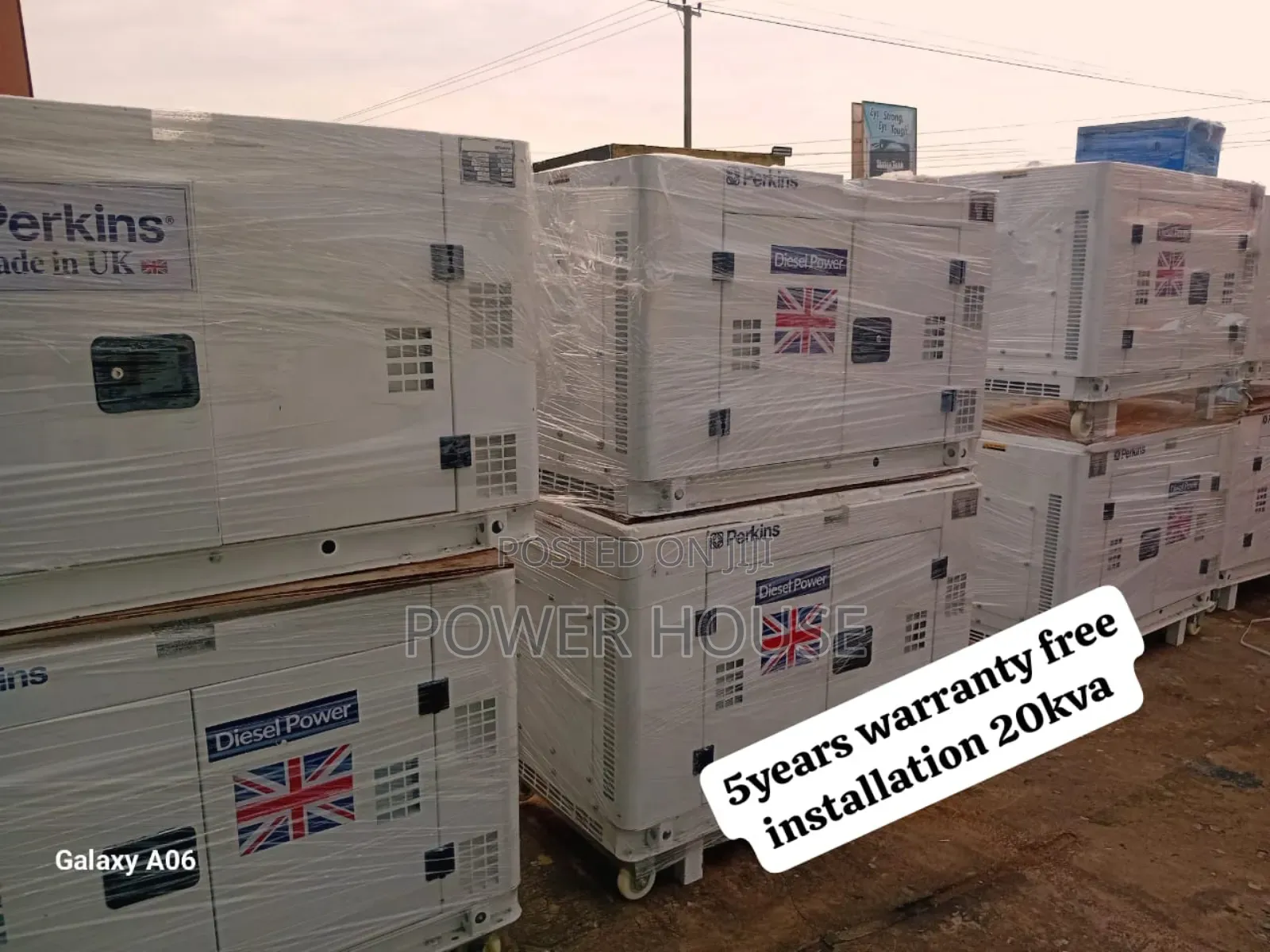 Crystal Pinnacle Source 20kva Perkins Diesel Generator 20kva