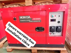 Crystal Beacon Honda Generator 15kva 16500watts 15kva