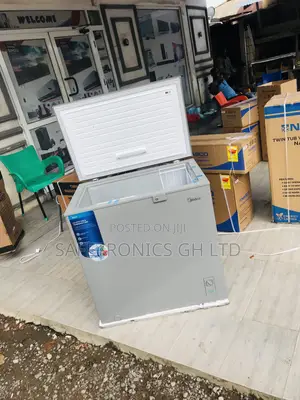 Accurate Best 200 Liters Midea Singledoor Grey Chestfreezer