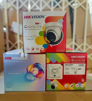 Hikvision Ip Camera 4mp Full Color Vu 3.0 Ds-2cd2347g3-Liy