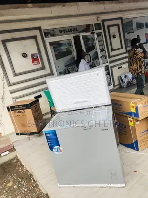 Midea Accurate Grey Midea 200 Liters Fast Singledoor Freezer