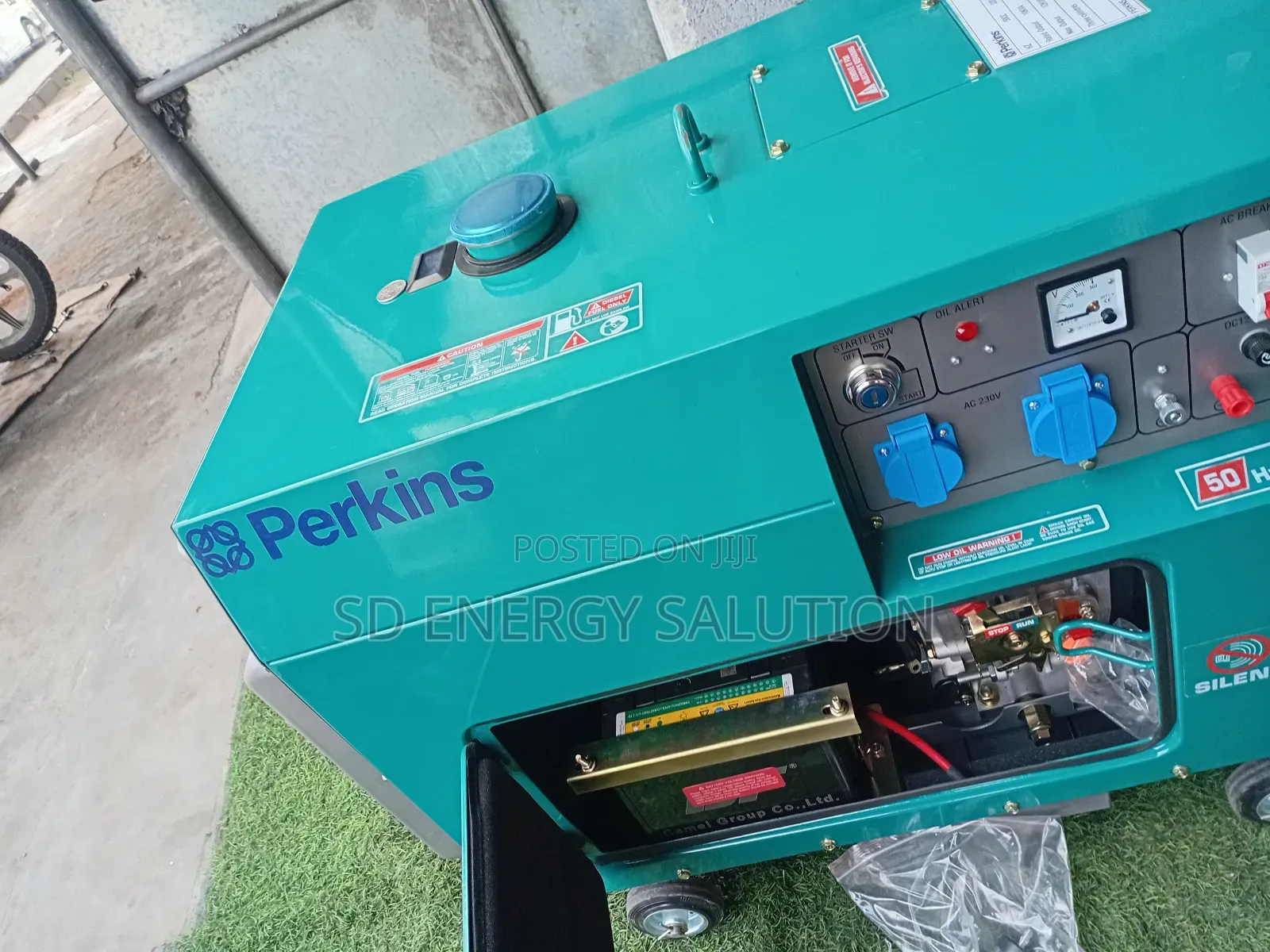 Effortless 10kva Generator Diesel Silent Perkins Generator