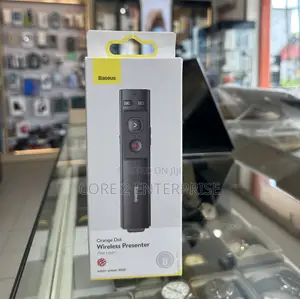 Baseus Orange Dot Wireless Presenter (Red Laser)