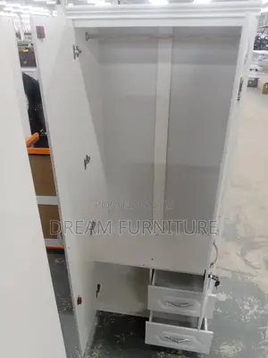 Two in One Wardrobe)With Mirror)