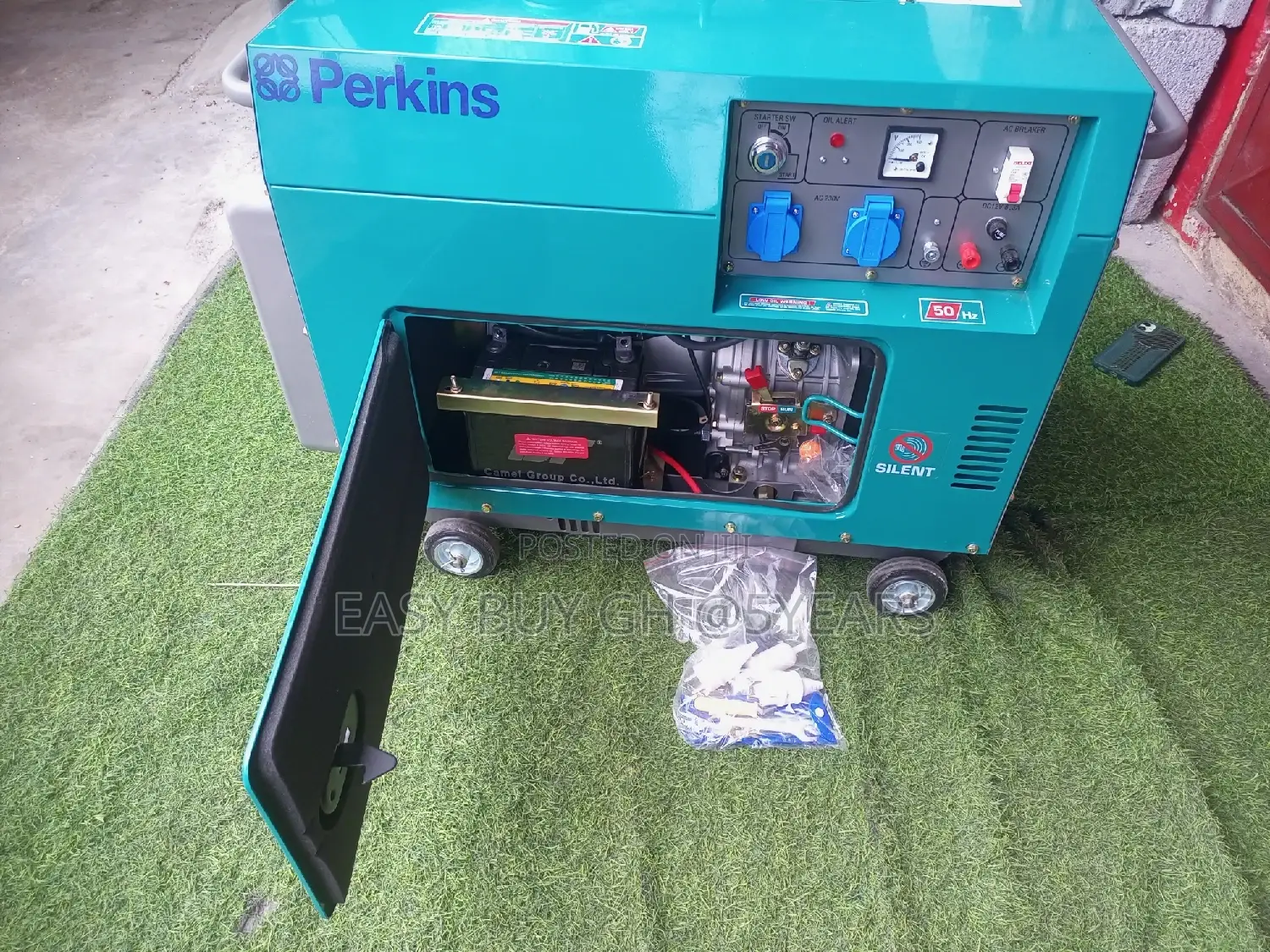 Green Perkins 10kva Diesel Engine Generator Keystart