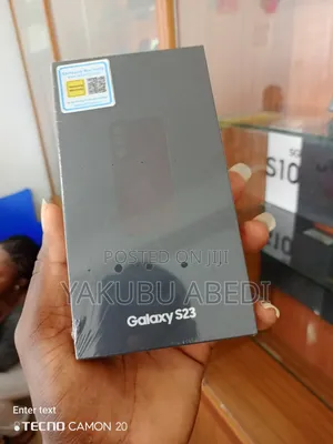 New Samsung Galaxy S23 256 GB Black