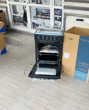 Adorable 50x50 4 Gas Cooker Oven Midea Black