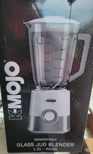 1.5lit K-mojo Generation K Glass Jug Blender 600w