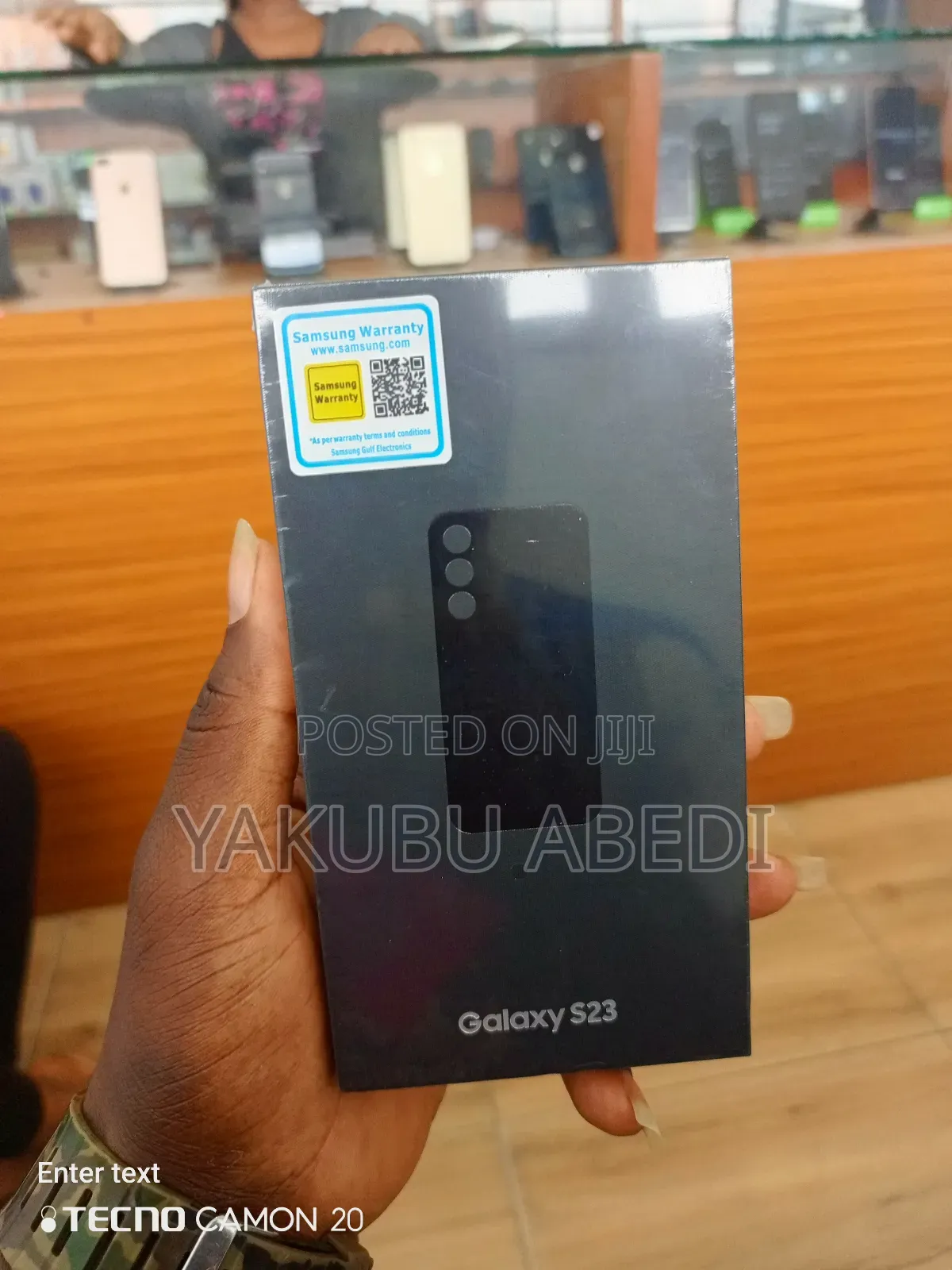 New Samsung Galaxy S23 128 GB Black