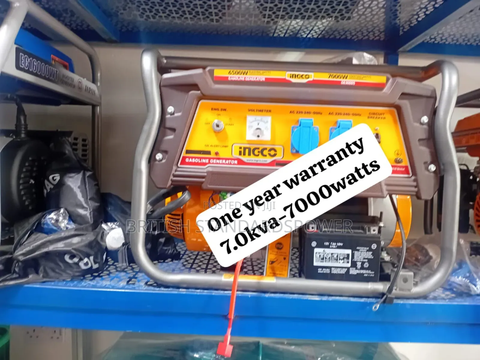 Hugh Performance Power 7.0kva Petrol Generator