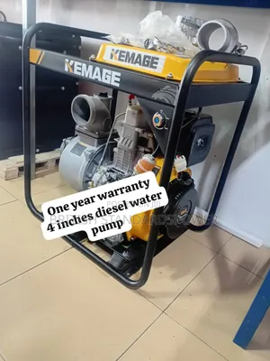 Natural Air Cooled System 4 Inches Diesel Water Pump