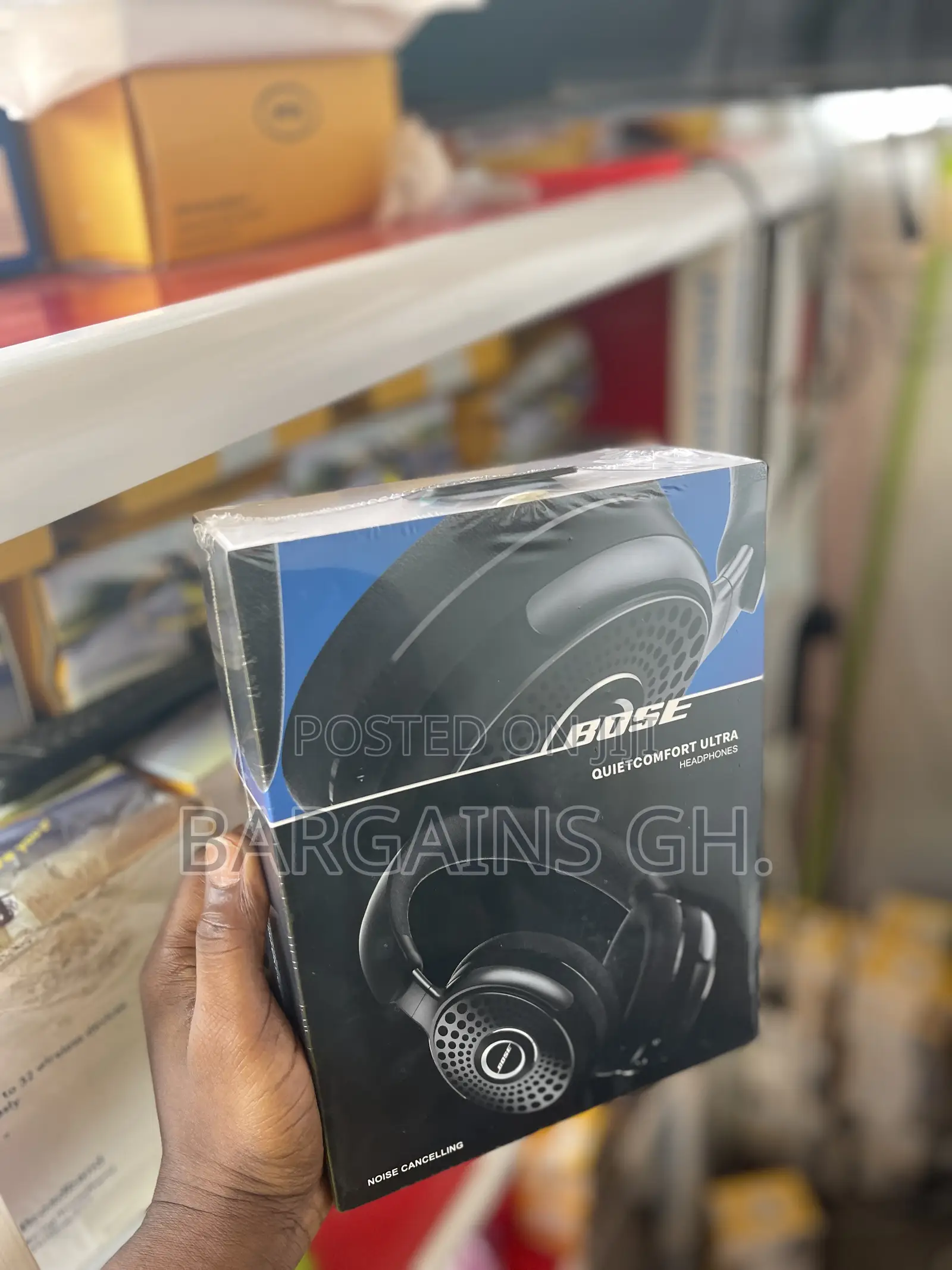 Bose Quiet Comfort Ultra Hybrid Headset With Protective Bag