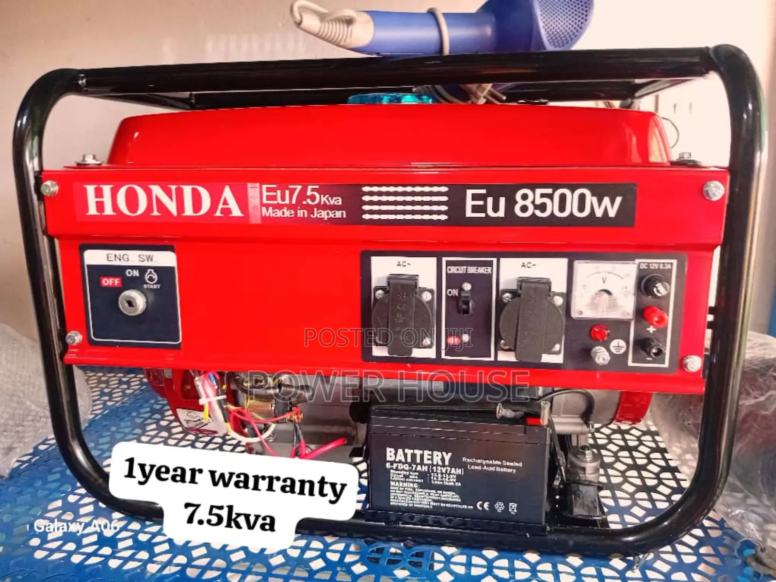 Exclusive Prestige Ampex Honda Petrol Generator 7.5kva