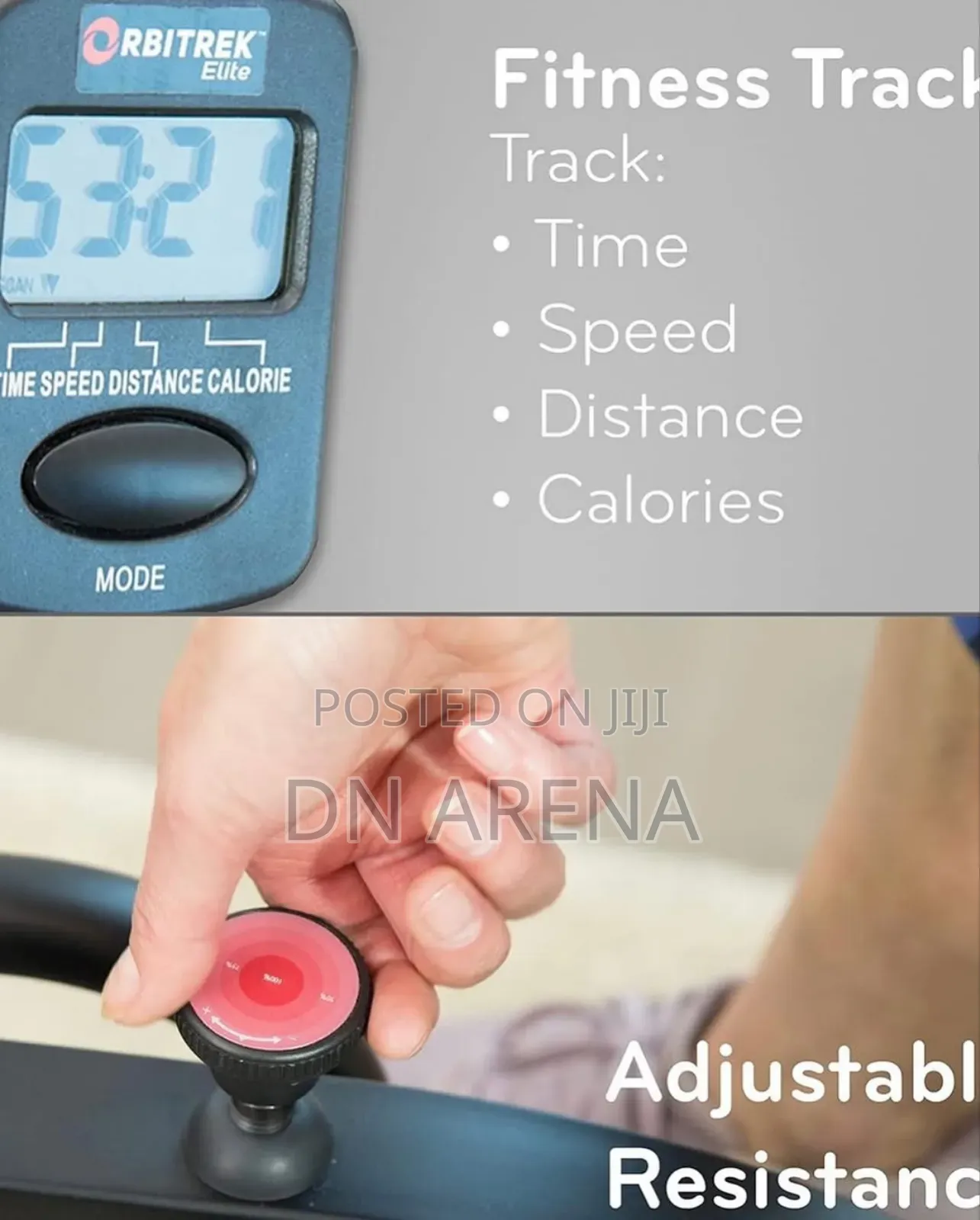 Orbitrek Elite Exercise Bike Elliptical Machine