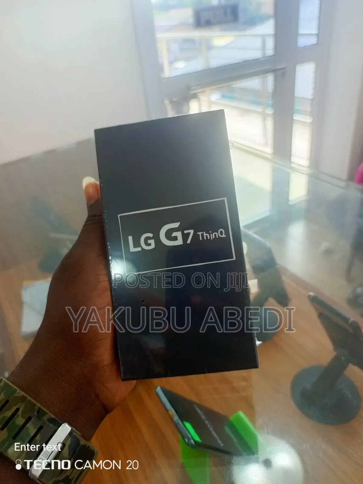 New LG G7 ThinQ 64 GB Black