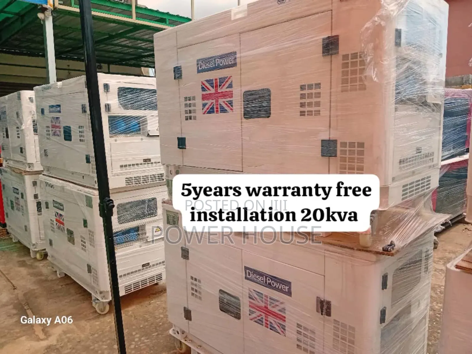 Exclusive Radiance 20kva Perkins Diesel Generator 20kva