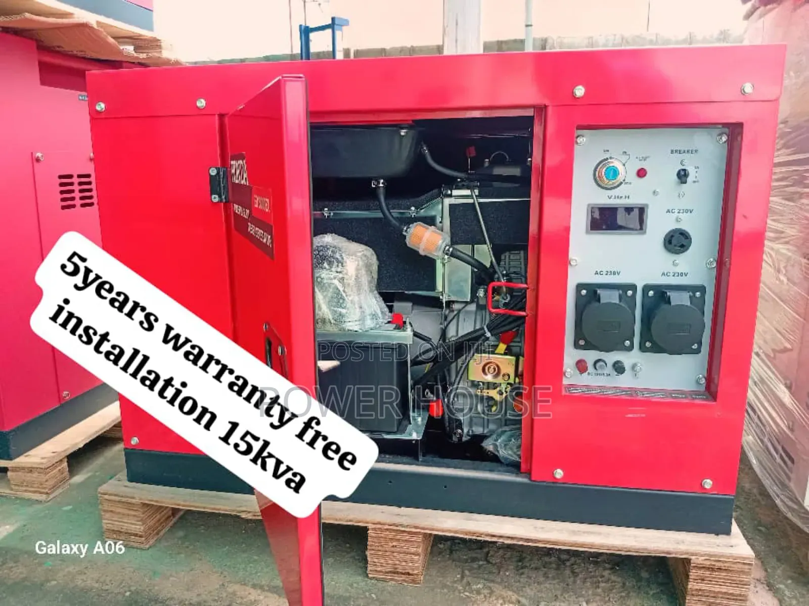 Inferno Module Honda Diesel Engine 15kva 16500watts