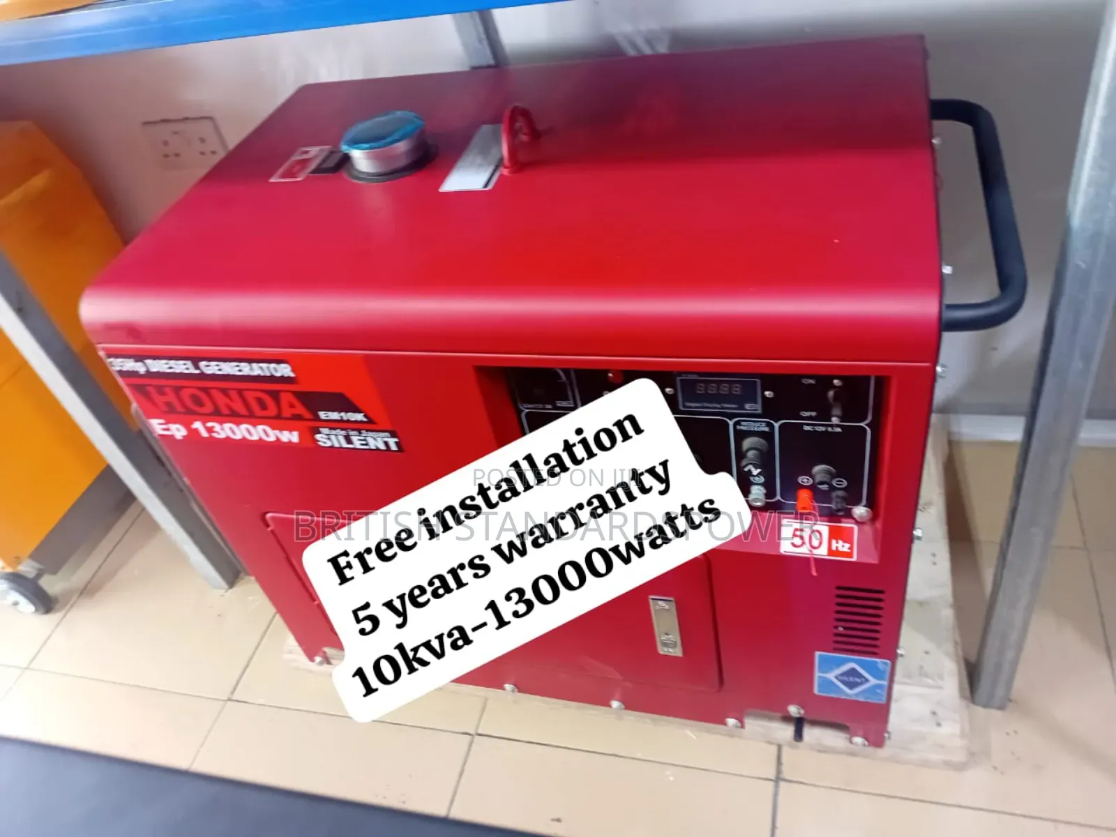 Power Honda 10kva Silent Diesel Generator