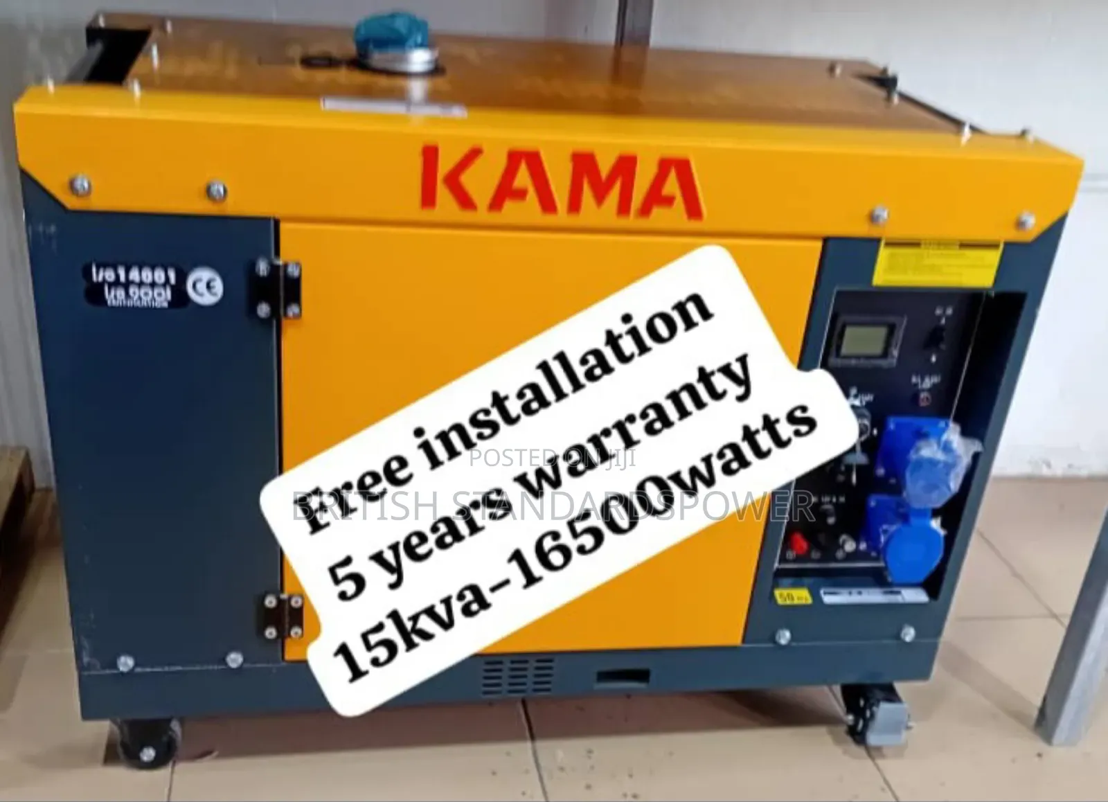Superior Productivity 15kva Diesel Generator