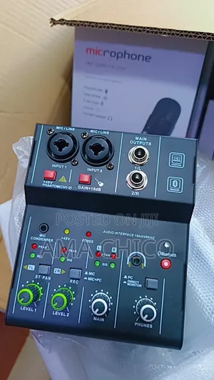 2 Channel Bluetooth Audio Mixer