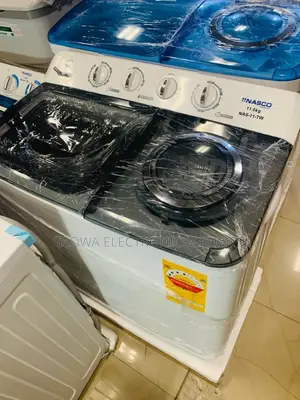 Wash and Spin With Nasco 11.0kg Twin Tub