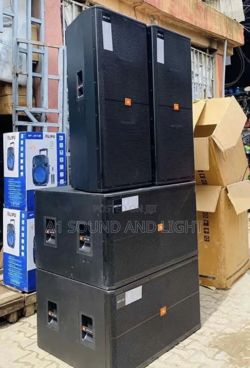 JBL Speaker Set [Full Range + Double Bass] Pair