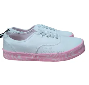 Old Navy Ladies Canvas - Pink and White Colour