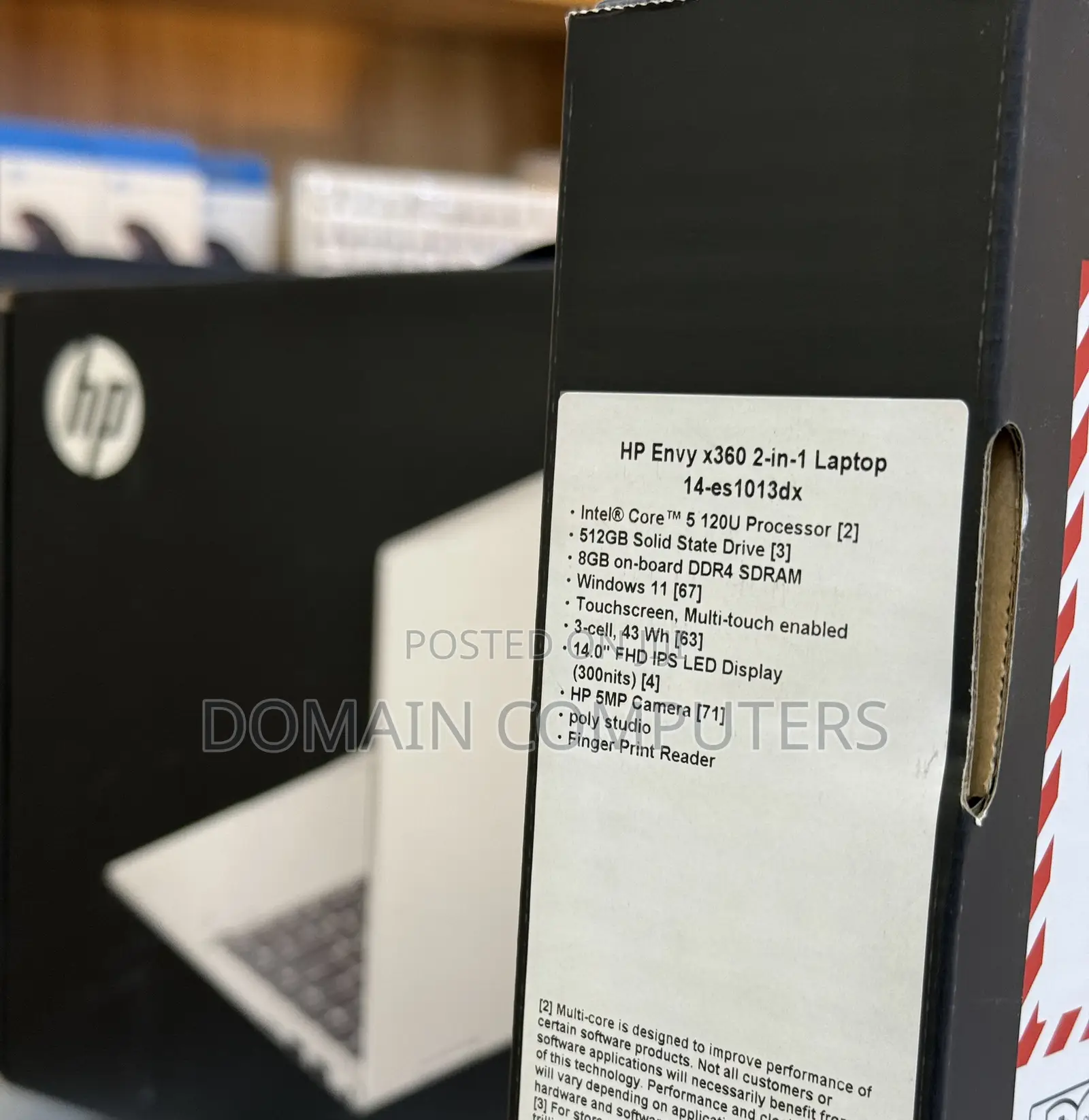 New Laptop HP Envy 14 8GB Intel Core Ultra 5 SSD 512GB