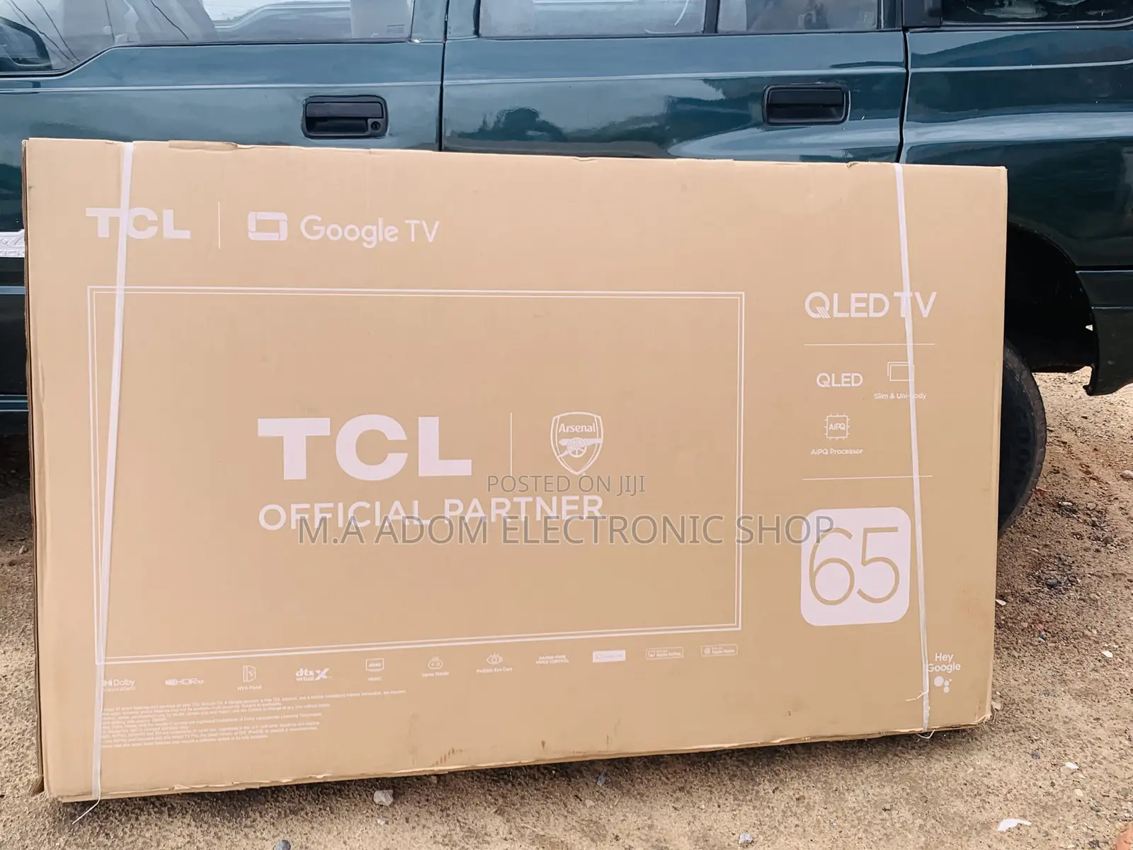 TCL 65” Qled Bluetooth Ultra Slim Tv