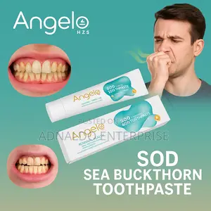 Organic Sod White Tea Toothpaste for All Teeth Issues