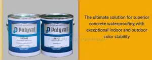 Industrial Elastomeric Polyurethane Waterproof Coating, 7.6l