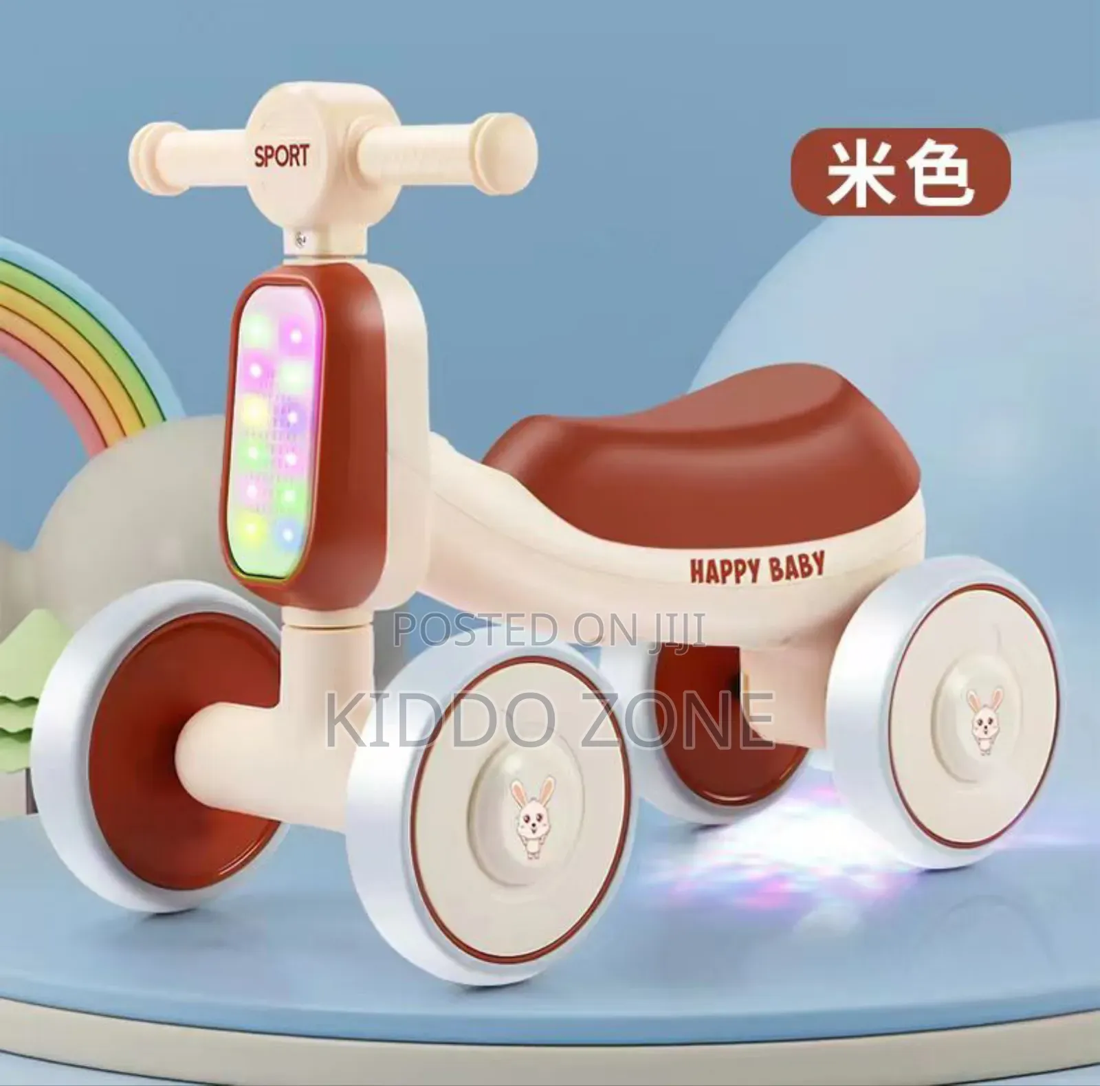Kids Tricycle for 1 to 3 Play Rideon Jf-6188