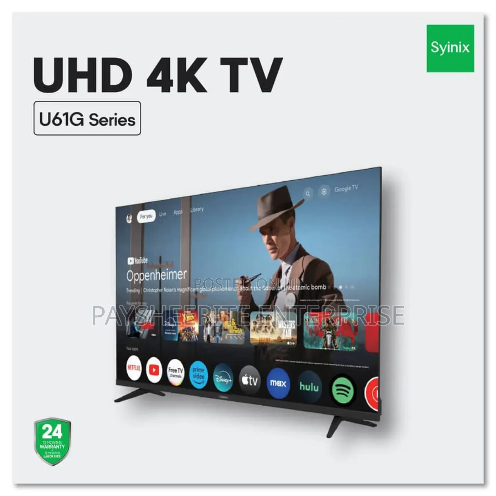 *Syinix* 55 Google Tv Uhd Price *
