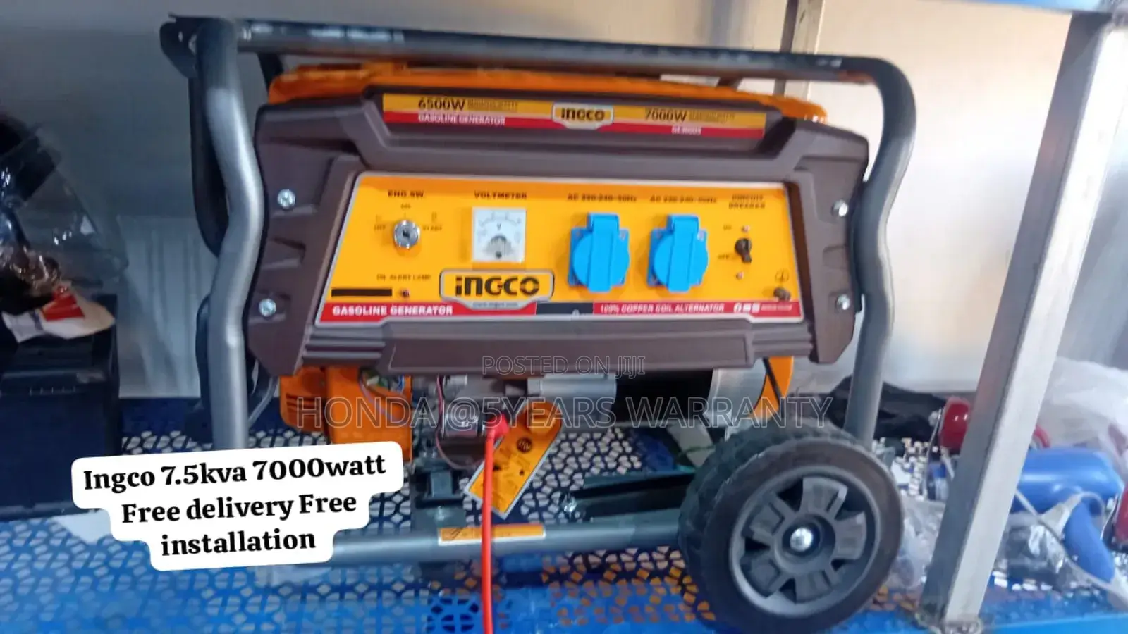Affordable Energy Option Ingco 7.5kva 7000watt Generator