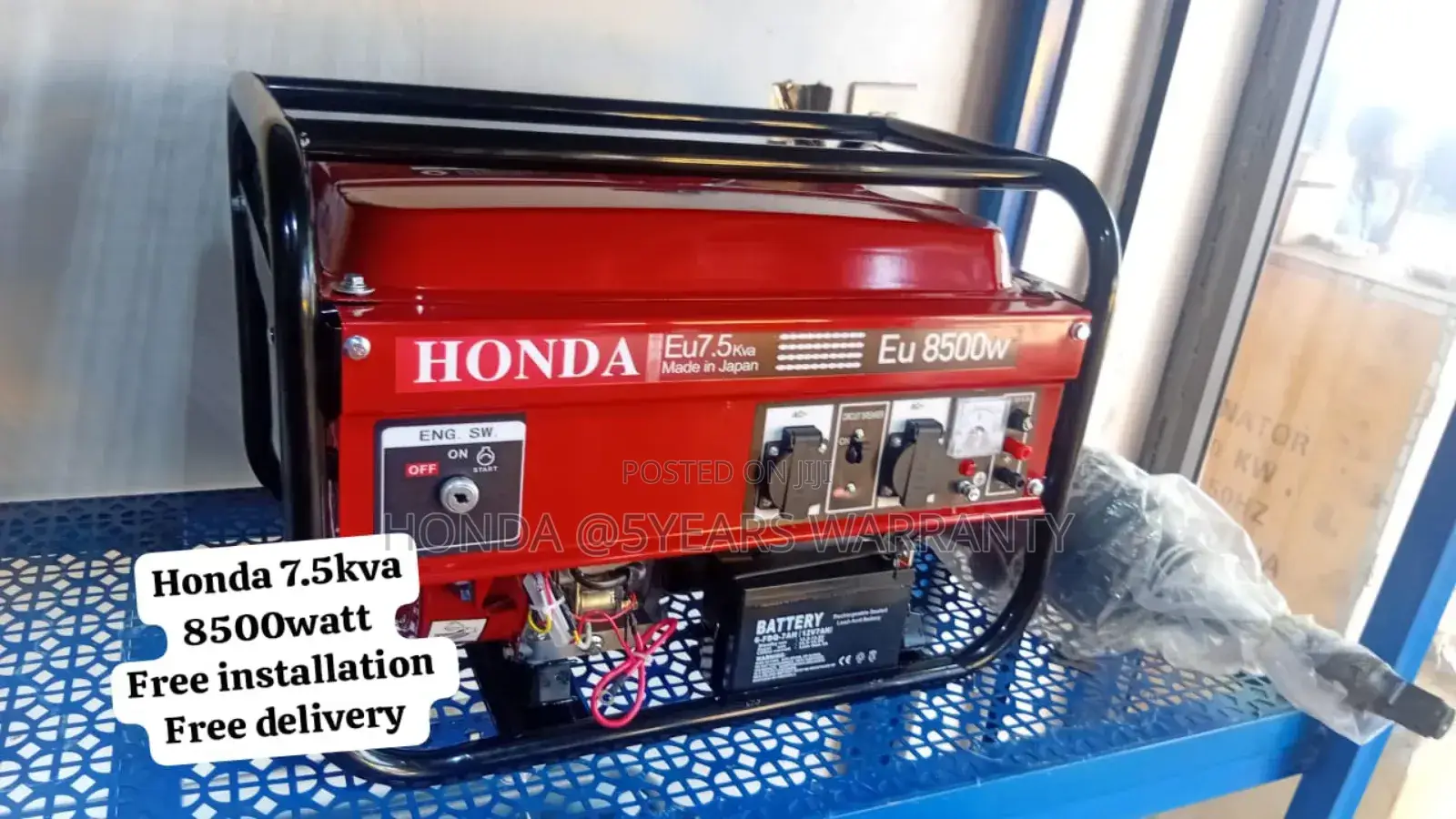Business Energy Efficiency Honda 7.5kva 8500watt Petrol