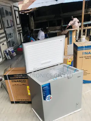 Eco Friendly Singledoor Grey Midea 200 Liters Freezer