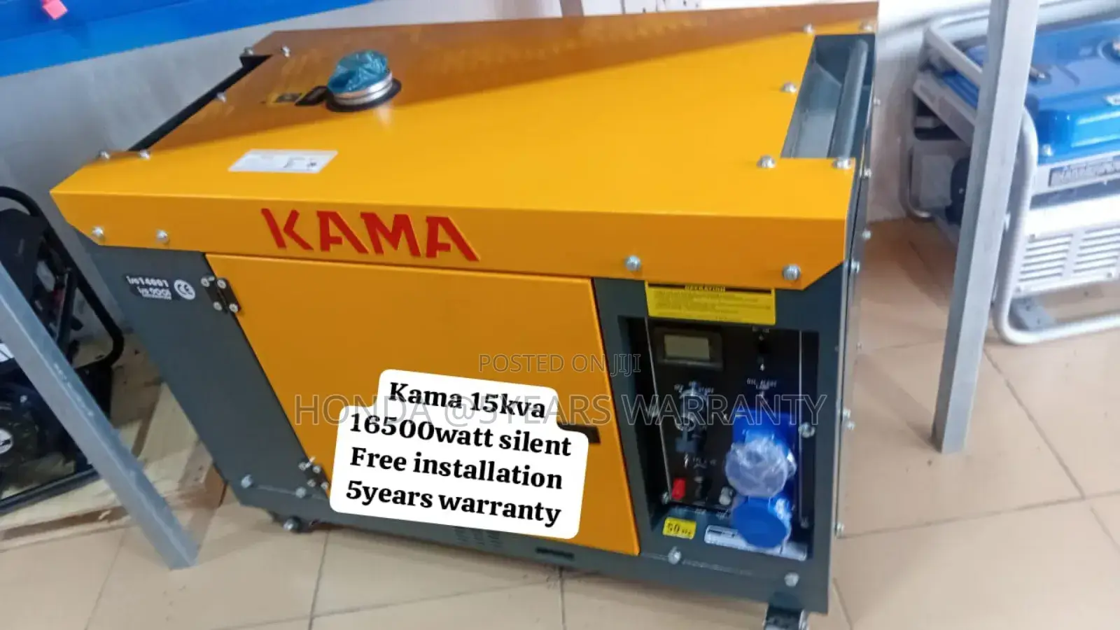Energy Optimization Service 15kva Kama 16500watt Generator
