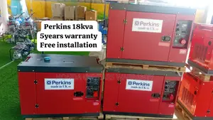 Natural Gas Generator Perkins 3phase 18kva 20000watt 18kva