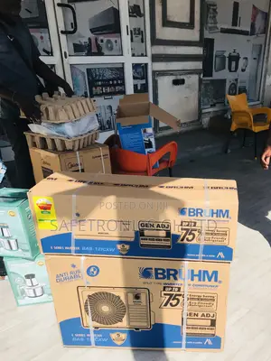 Kindly Shop Split Bruhm 1.5 Horsepower White Ac