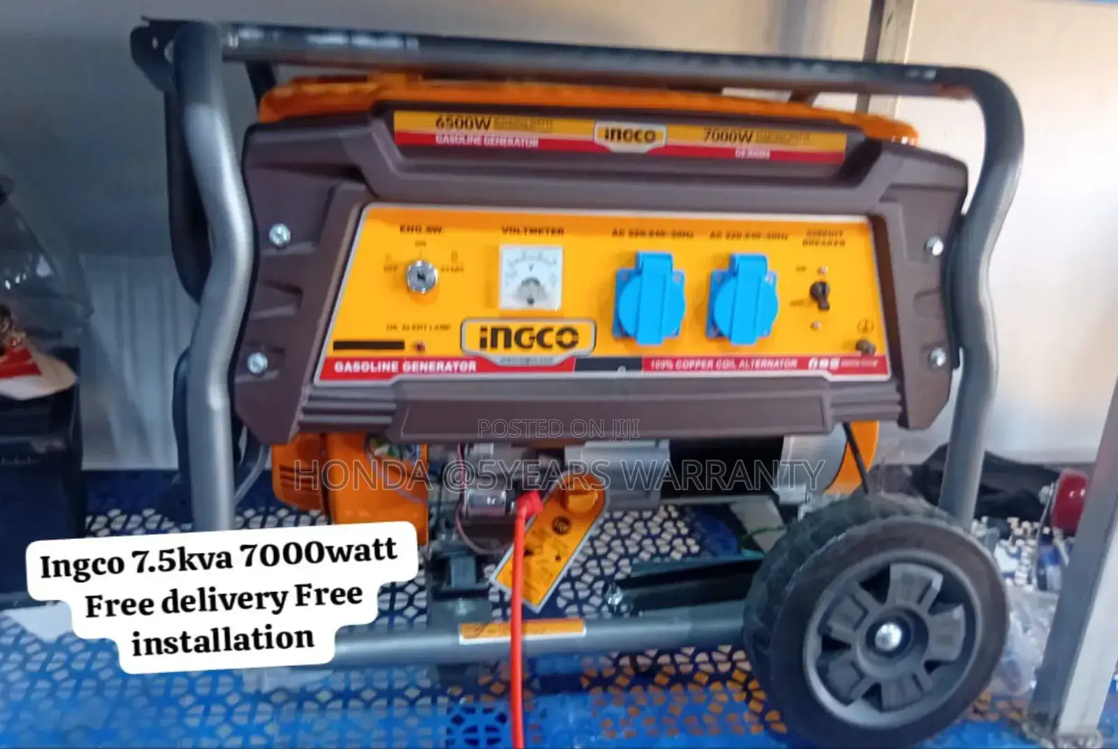 Bright Energy Solution Ingco 7.5kva Generator 7000watt