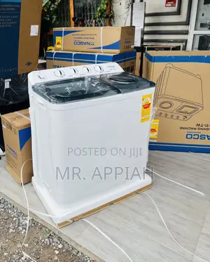 Awesome Nasco 11kg Semi-Auto Electric Washing Machine.