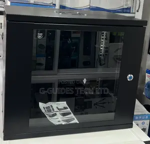 9u Cabinet 520x400x450mm With Extension Board, Fan and Tray