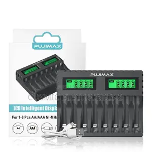 Manddlab LCD-006 Smart 8-Slot Battery Charger