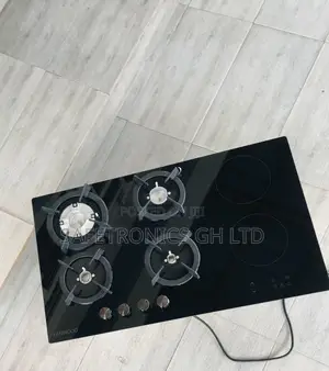 Kenwood Accurate 4 Gas 2 Electric 90cm Black Cooker